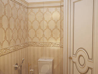 г. Москва, квартира 250 м2, студия Design3F студия Design3F Bathroom