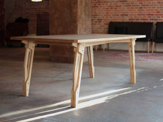 RIG TABLE, ROARHIDE Industrial designs ROARHIDE Industrial designs 인더스트리얼 다이닝 룸