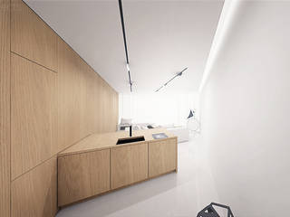 The Wall , Mess Architects Mess Architects Cucina minimalista