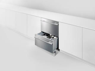 DishDrawer(TM) Dishwasher Fisher Paykel Appliances Ltd Cocinas de estilo moderno Accesorios y textiles