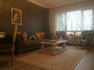 AYSTİLL, parissem mobilya parissem mobilya Mediterranean style living room