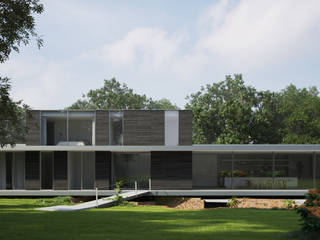 Private House, Suffolk, Strom Architects Strom Architects 지중해스타일 주택