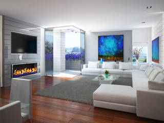 Redner Progetto, VArt VArt 现代客厅設計點子、靈感 & 圖片