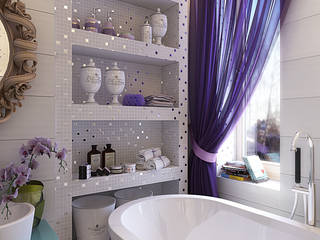 Bathroom in the bedroom "Provence", Your royal design Your royal design オリジナルスタイルの お風呂