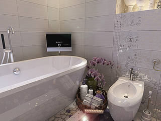 Bathroom in the bedroom "Provence", Your royal design Your royal design オリジナルスタイルの お風呂