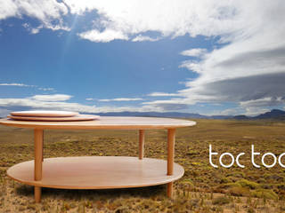 Mesa Nube Lenticular, TocToc - Muebles y Objetos Argentinos TocToc - Muebles y Objetos Argentinos Salones eclécticos