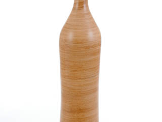 Floor vases, Handmade Ceramics, Earth and Fire Lab Earth and Fire Lab ラスティックデザインの リビング