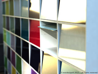 64 Farben, everdesign everdesign غرفة المعيشة