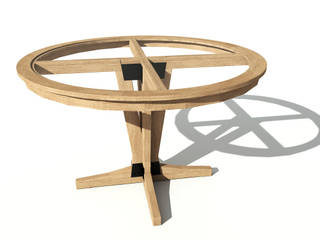 RIM TABLE, ROARHIDE Industrial designs ROARHIDE Industrial designs غرفة السفرة