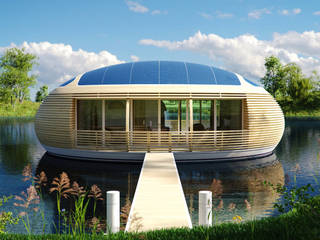 WaterNest, Giancarlo Zema Design Group Giancarlo Zema Design Group منزل خشبي