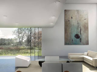 Maison lanvin, Interlude Architecture Interlude Architecture Salon minimaliste