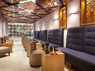 Pommery Champagne Bar, Park Lane, Fraher and Findlay Fraher and Findlay Espacios comerciales