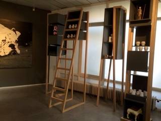 Op Hoge Poten, Atelier Meek Atelier Meek 모던스타일 거실