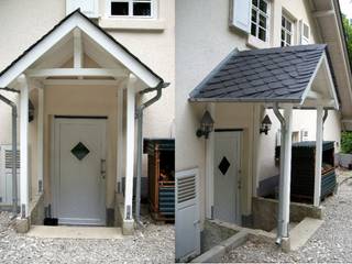 Vordächer Carports und Überdachungen, BEGO Holz und Stahl BEGO Holz und Stahl Casas clásicas