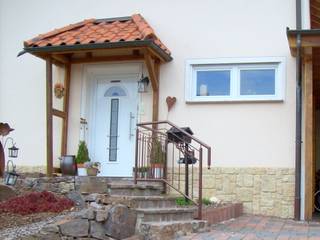 Vordächer Carports und Überdachungen, BEGO Holz und Stahl BEGO Holz und Stahl Puertas y ventanas clásicas