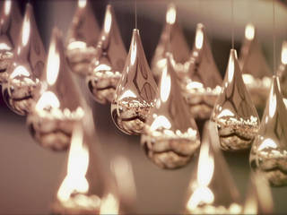 Kinetic Rain, ART+COM Studios ART+COM Studios Commercial spaces