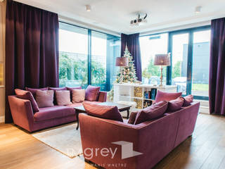 NY Style Apartment , TiM Grey Interior Design TiM Grey Interior Design 客廳