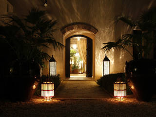 Private Villa, Morocco, Moroccan Bazaar Moroccan Bazaar Mediterranean style garden Lighting