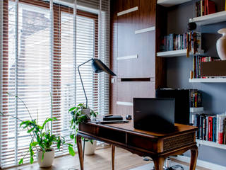 Modern Apartment - 100m2, TiM Grey Interior Design TiM Grey Interior Design Study/office