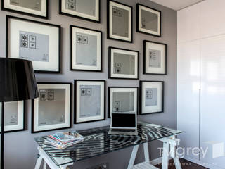 Modern Flat - 79m2, TiM Grey Interior Design TiM Grey Interior Design Oficinas de estilo moderno