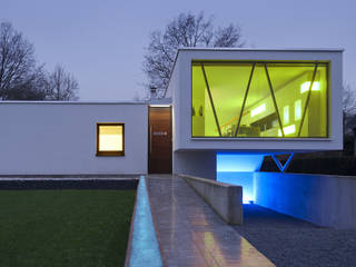 Droomhuis met 'Ambylight', Lab32 architecten Lab32 architecten Modern Houses