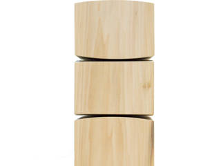 Spine Stool // ergonomische kruk, Studio Rene Siebum Studio Rene Siebum Living room