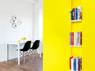 CASA DI ROSARIO, Maurizio Giovannoni Studio Maurizio Giovannoni Studio Minimalistische Esszimmer