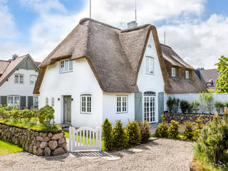 Home Staging Reetdachhaus auf Sylt, Immofoto-Sylt Immofoto-Sylt Rumah Gaya Country