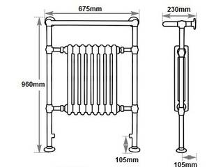 Victorian Towel Rails , UKAA | UK Architectural Antiques UKAA | UK Architectural Antiques