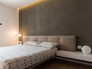 Attico R, Studio Vesce Architettura Studio Vesce Architettura Modern style bedroom