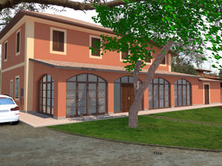 Villa in Rome, Planet G Planet G Classic style conservatory