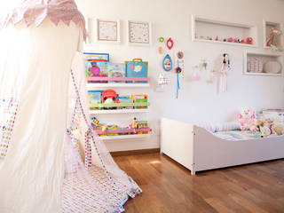 Quarto menina, Asenne Arquitetura Asenne Arquitetura Dormitorios infantiles de estilo ecléctico