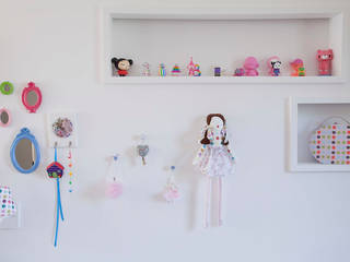 Quarto menina, Asenne Arquitetura Asenne Arquitetura Eclectic style nursery/kids room