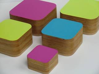 Aufbewahrung, farbdoktor farbdoktor Salones minimalistas Madera Acabado en madera