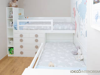 Habitación infantil Nacho y Carlos, Ideas Interiorismo Exclusivo, SLU Ideas Interiorismo Exclusivo, SLU غرفة الاطفال