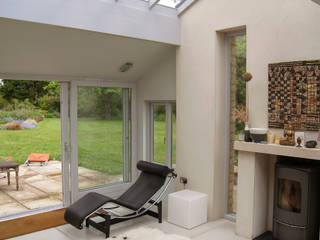 Rural extension, Dorset, UK, Southpoint Southpoint Salones modernos