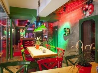 Ranchero Mexican Restaurant , NTG Mimarlık NTG Mimarlık Rustic style dining room