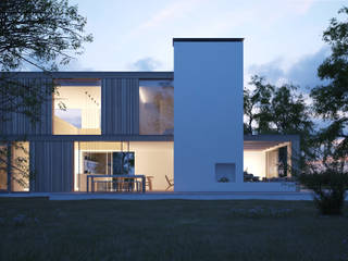 Woodpeckers, Strom Architects Strom Architects 모던스타일 주택