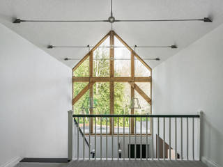 Farnham extension, C7 architects C7 architects Country style corridor, hallway& stairs