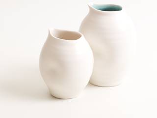 Handmade porcelain tableware, Linda Bloomfield Linda Bloomfield Comedores de estilo moderno