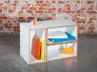 QUADRUM, CARDBOARD FURNITURE AND PROJECTS CARDBOARD FURNITURE AND PROJECTS مساحات تجارية