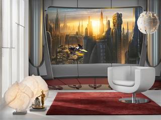 Star Wars Photomural 'Coruscant View' ref 8-483, Paper Moon Paper Moon Modern walls & floors