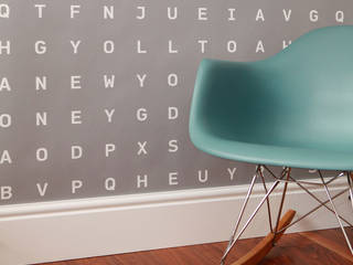 Identity Papers Bespoke Wallpapers, Identity Papers Identity Papers Paredes y pisos de estilo ecléctico