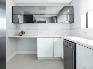 projeto |FT|, Camila Bruzamolin - arquitetura Camila Bruzamolin - arquitetura Minimalist kitchen