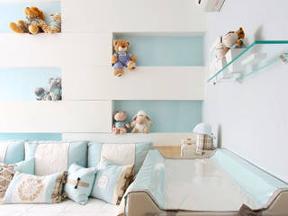 projeto |SS|, Camila Bruzamolin - arquitetura Camila Bruzamolin - arquitetura Modern nursery/kids room