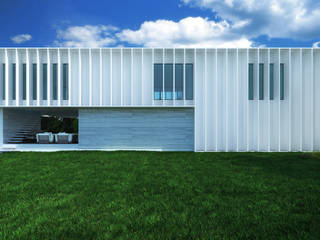 white house, ALEXANDER ZHIDKOV ARCHITECT ALEXANDER ZHIDKOV ARCHITECT Minimalist houses