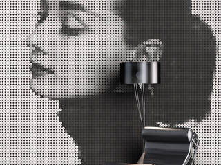 Mural wallpaper 뮤럴벽지, U2 U2 Murs & Sols modernes Papier peint