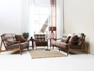Hello! EMMA Retro Sofa series, STYLE-K STYLE-K Scandinavian style living room