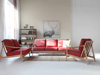 Hello! EMMA Retro Sofa series, STYLE-K STYLE-K Soggiorno in stile scandinavo Divani & Poltrone