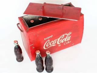 Vintage Coca Cola Cool-Box, Vintage Archive Vintage Archive منازل